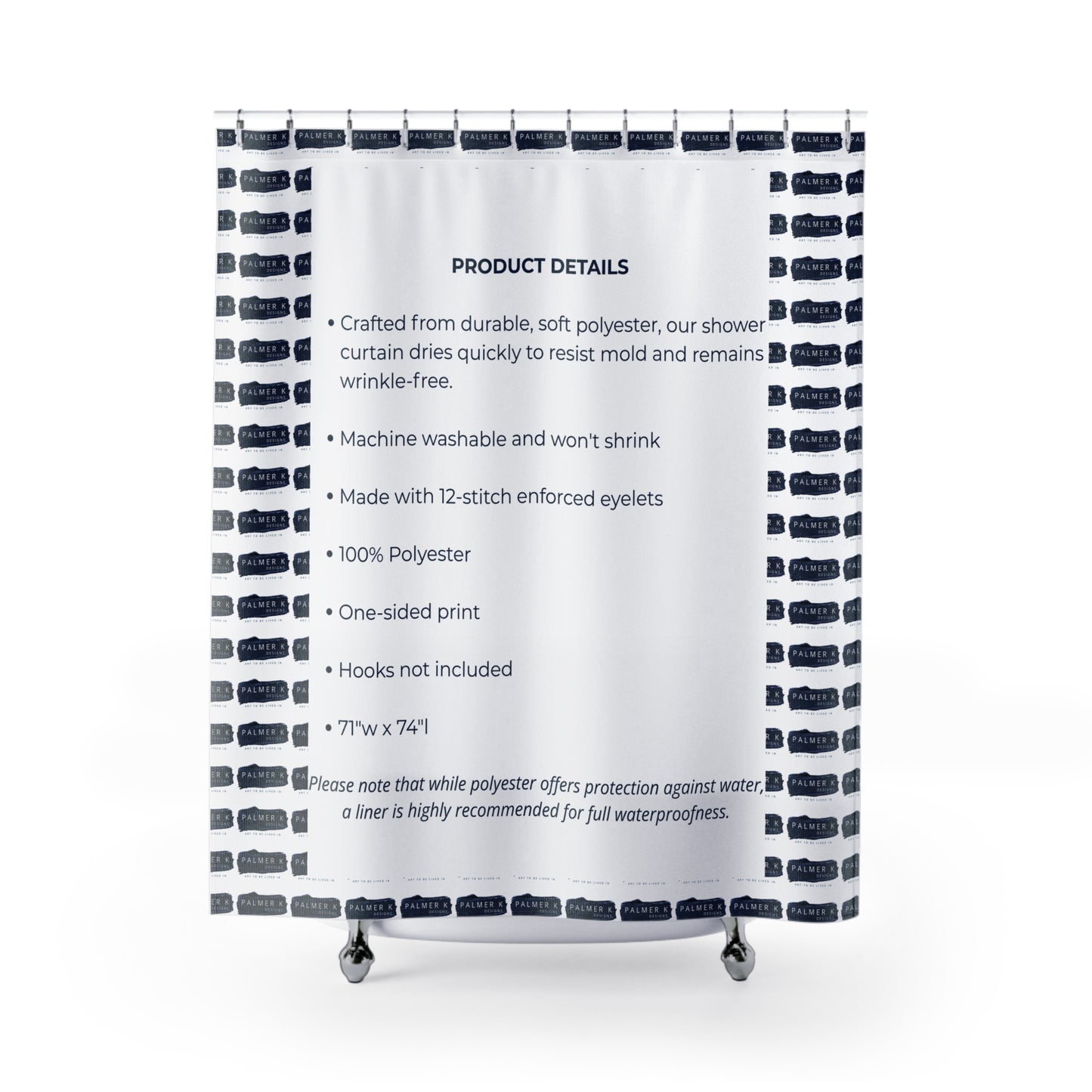 CUSTOM - Shower Curtain