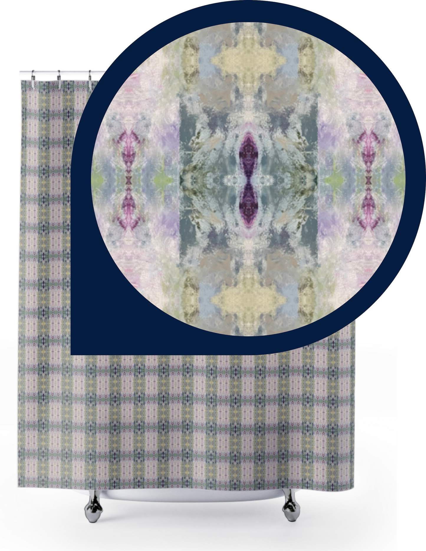 Shower Curtain - Hourglass Plaid (TR/P10A)