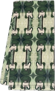 Tea Towel - Green Telecaster Guitars (GR/P1)
