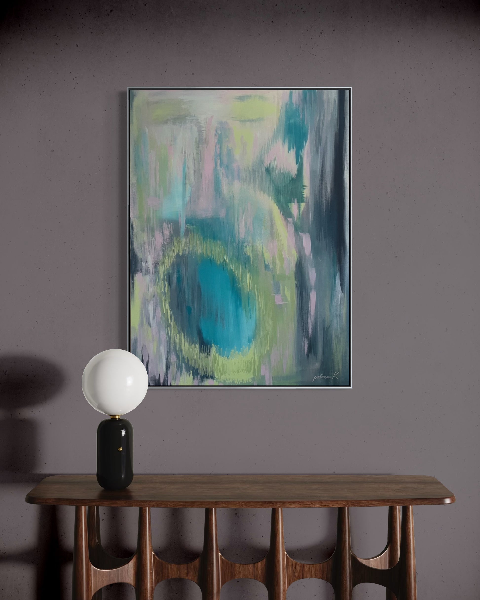 The Singer closes their eyes and sings from their soul.

Immerse your space in the emotional heartbeat of performance with “The Singer”, a fine art painting that captures the raw passion of music. &nbsp;This expressive portrait speaks directly to singers, songwriters, and music lovers - evoking the power of voice, vulnerability, and the timeless connection between artist and audience.

More than a portrait, “The Singer” conveys the intensity of a performance - the breath before the first note, the surrender