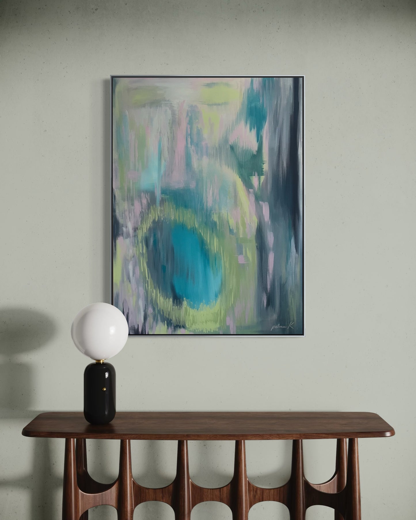 The Singer closes their eyes and sings from their soul.

Immerse your space in the emotional heartbeat of performance with “The Singer”, a fine art painting that captures the raw passion of music. &nbsp;This expressive portrait speaks directly to singers, songwriters, and music lovers - evoking the power of voice, vulnerability, and the timeless connection between artist and audience.

More than a portrait, “The Singer” conveys the intensity of a performance - the breath before the first note, the surrender