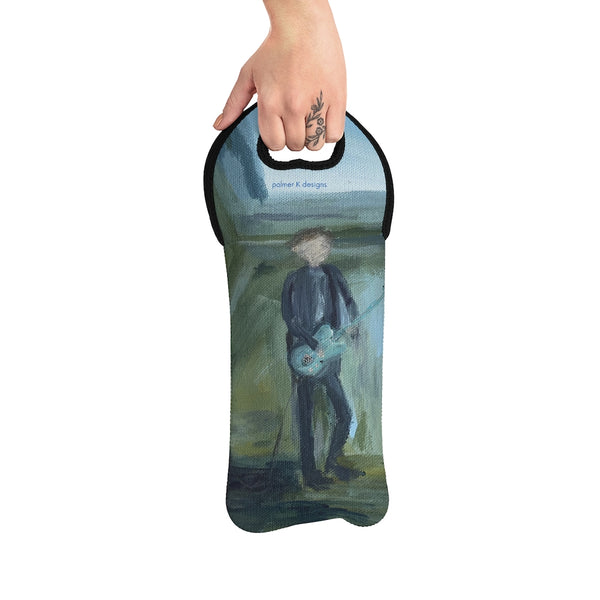 Wine Tote Bag - "Suit and Tie"