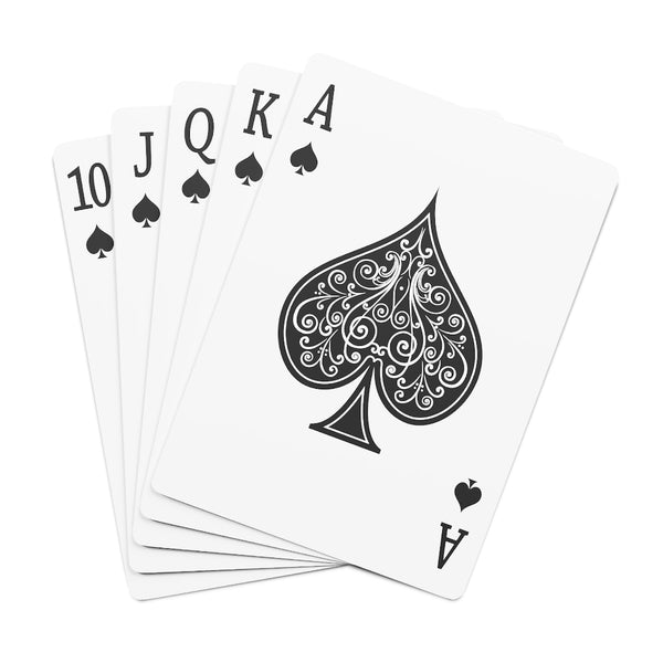 Poker Cards - Acoustic Guitar