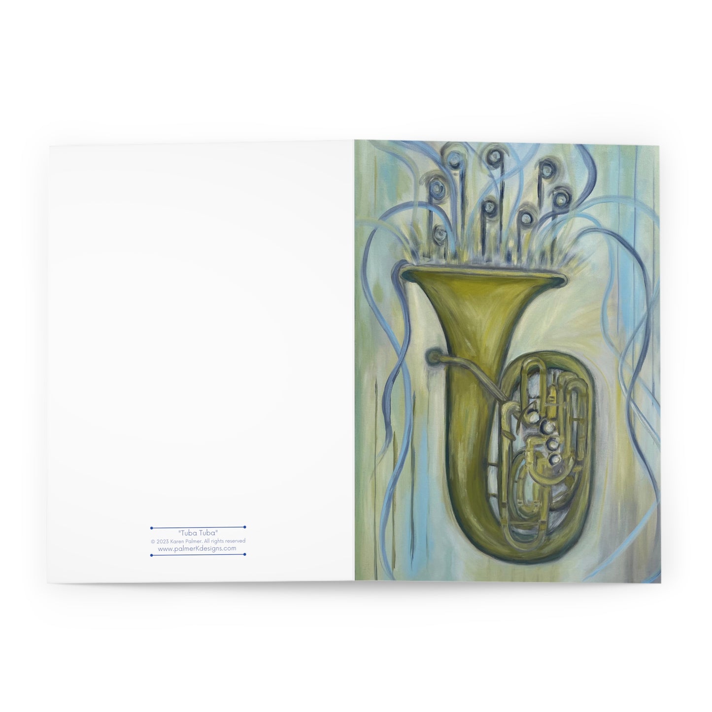 Note Cards (5 Pack) - "Tuba Tuba"