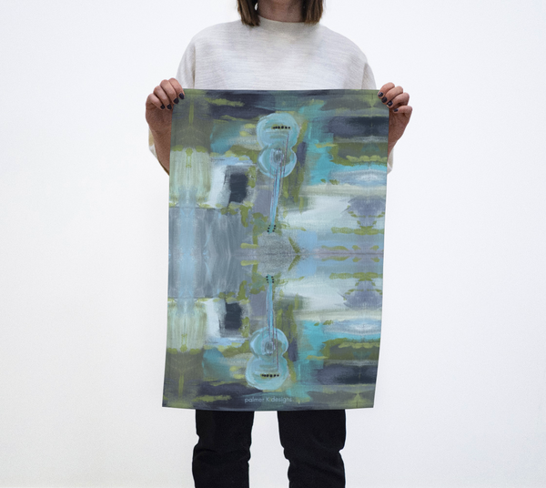 Tea Towel - "Angel in Blue Jeans"