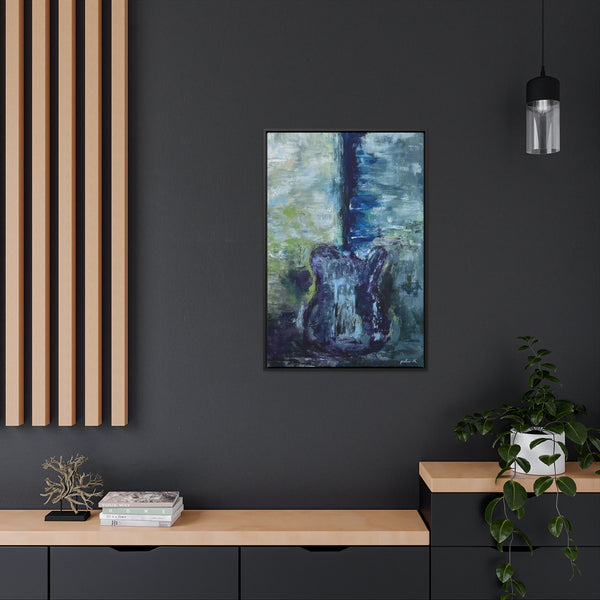 Gallery Canvas Wrap Print in wood Frame - "After Midnight"