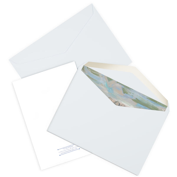 Note Cards (5 Pack) - "Tin Roof Blues"