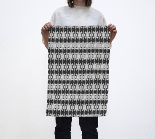 Tea Towel - Black and White Telecaster Guitars (OMB/BWP1)