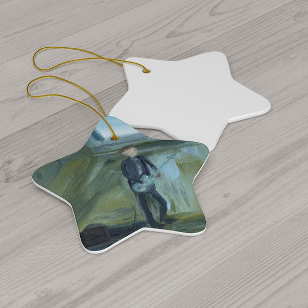 Ceramic Ornaments - "Suit and Tie"